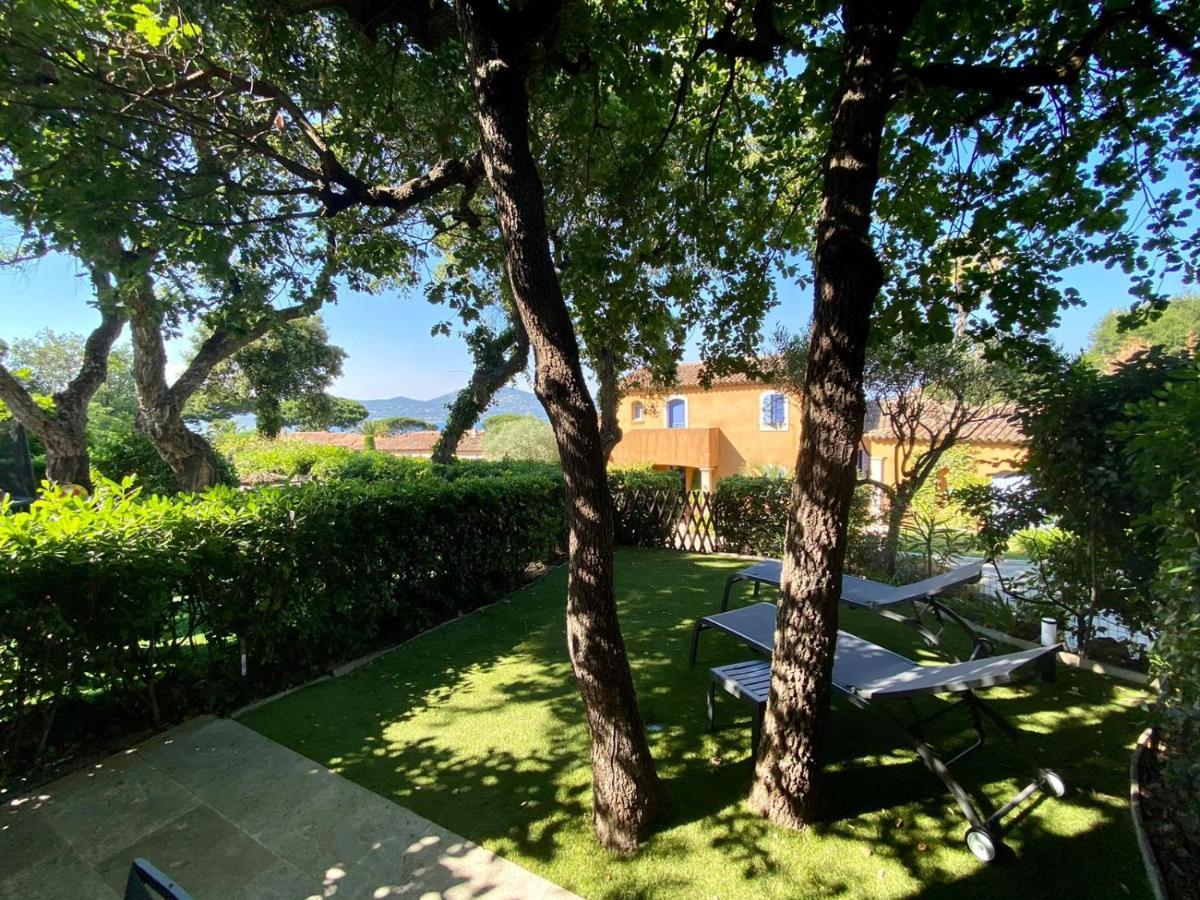 Villa Vue Mer Donnant Sur Le Golfe De St Tropez, 2 Chambres, 6 Pers, Piscine Commune Сен-Тропе Екстер'єр фото